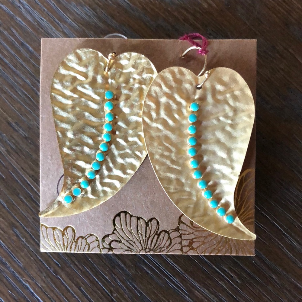 Kevia 18k gold plated earrings